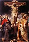 Crucifixion Paintings - Crucifixion by Annibale Carracci